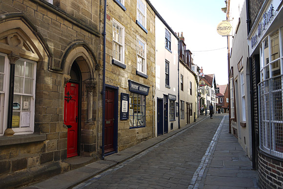 Whitby town views, harbour photos, street scenes and architecture, North Yorkshire, England, June 2010