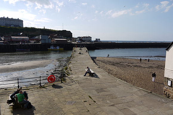 Whitby town views, harbour photos, street scenes and architecture, North Yorkshire, England, June 2010