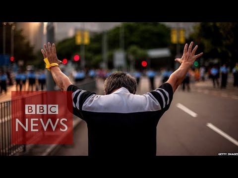 Hong Kong protests: On the frontline - BBC News