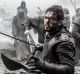 This image released by HBO shows Kit Harington in a scene from "Game of Thrones." The series was nominated for a Golden ...