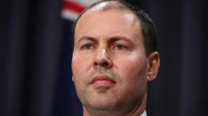 Minister for Environment and Energy Josh Frydenberg addresses the media during a joint press conference at Parliament ...