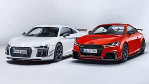 Audi is set to offer performance parts on its R8 and TT coupes.