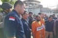 Bali prison escapees Sayed Mohammad Said and Dimitar Iliev in orange police jumpsuits re-enact their escape from ...