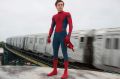 Making the best of learning his masked trade in his home borough of Queens is Peter Parker played by Tom Holland.