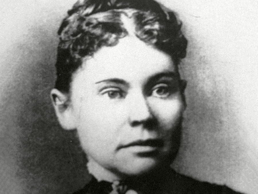 1890 photo of Lizzie Borden