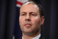 Minister for Environment and Energy Josh Frydenberg addresses the media during a joint press conference at Parliament ...