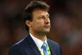 Dejection: Blues coach Laurie Daley after NSW lost game three and the 2017 series at Suncorp Stadium.