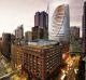 An artist's impression of Macquarie's proposed northern tower at Martin Place.