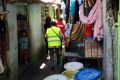 Police conduct a raid in Bacolod City, the capital of Negros Occidental, an impoverished Philippine province.