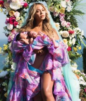 Beyonce has introduced her twins to the world.