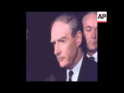 SYND 8-3-73 NEW NORTHERN IRELAND PRIME MINISTER LIAM COSGRAVE MEETS HEATH