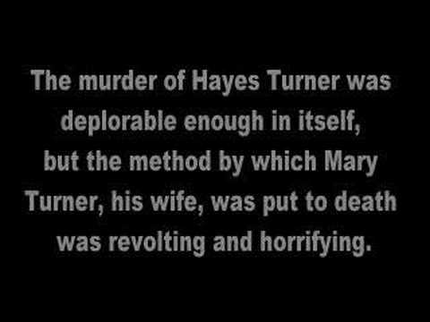 Hayes & Mary Turner Lynching