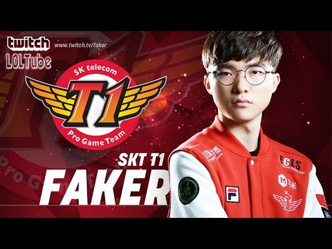 SKT T1 Faker Live Stream ? | Hide on bush | SK텔레콤 T1 / SK Telecom T1 | Legue of legends |LOLTube