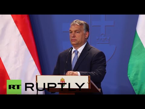 Hungary: "We do not need a single migrant" says PM Orban