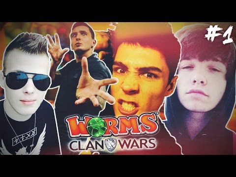 WORMS CLAN WARS! - REZI vs ISAMU vs MULTI vs NITRO!