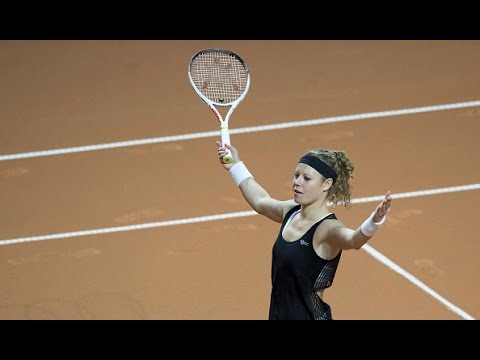 2017 Porsche Tennis Grand Prix Semifinals | Laura Siegemund v Simona Halep | WTA Highlights