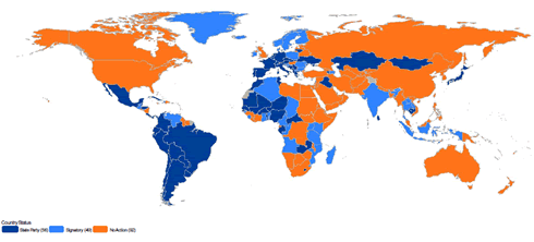 Ratification of the International Convention for the Protection of all Persons from Enforced disappearance