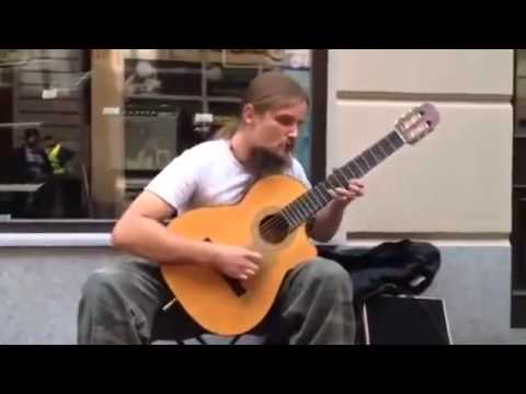 World Best Guitarist Ever (HOMELESS) Super Street Talent