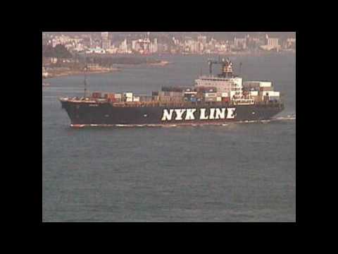 JAPANESE SHIPPING COMPANY "NIPPON YUSEN KAISHA" (NYK) CONTAINER SHIP