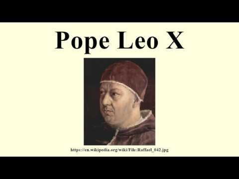 Pope Leo X