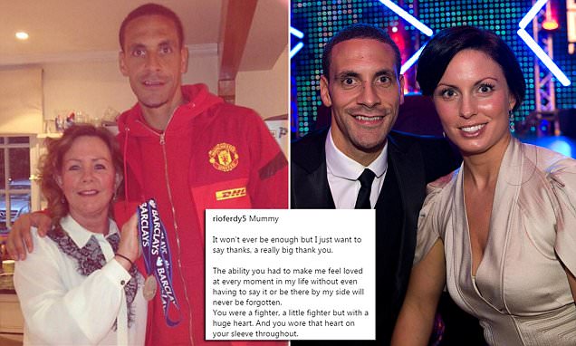 Rio Ferdinand pays tribute to his 'little fighter' mother 