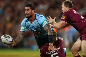 Not up to standard: Andrew Fifita was so effectively nullified in games two and three that he has been omitted from the ...