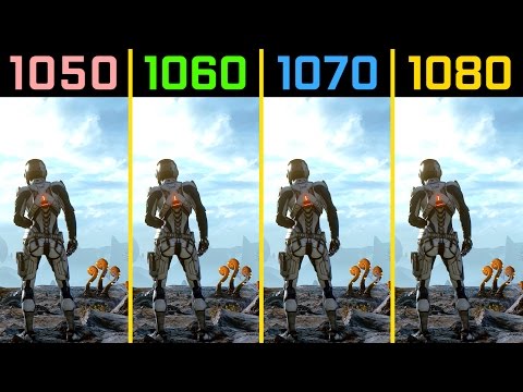 Mass Effect: Andromeda GTX 1050 Ti vs. GTX 1060 vs. GTX 1070 vs. GTX 1080