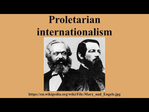 Proletarian internationalism