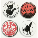 IWW Button 4 Pack