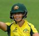 Sharp focus: Australia batter Nicole Bolton has hit top form since she started wearing her glasses.