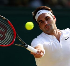 Roger Federer is eyeing a record eighth Wimbledon men's singles crown.