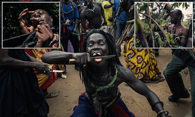 Young men undergo month-long initiation ritual in Senegal