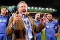 Support: Billionaire Andrew Forrest told Force players and coaches "you will survive" following their win over the ...