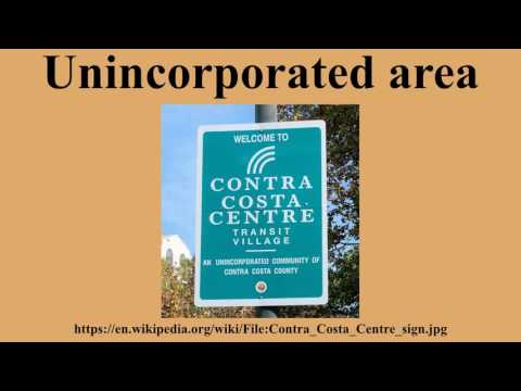 Unincorporated area