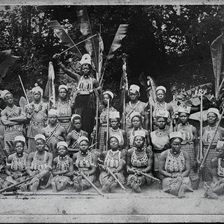 bw 1891 1892 1893 Dahomey Karawane CDV 1 VS