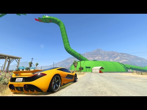 EL MONSTRUO DEL LAGO - CARRERA GTA V ONLINE - GTA 5 ONLINE