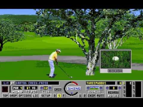 Links: The Challenge of Golf (PC/DOS) +Addon Courses Demo, 1990, Access