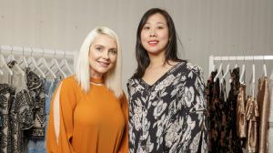 Katie Pratt and Amy Li are the owners of Elliatt. The fashion label launched in China 18 months ago. 