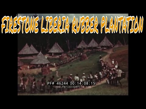 FIRESTONE LIBERIA RUBBER PLANTATION PROMOTIONAL FILM 46244