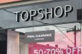 The Topshop store on Chapel Street, South Yarra, which is due to close. 