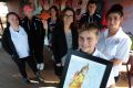 Campbell House School's assistant principal Kendell Neighbour and principal Marisa Pjanic, and students Dale Clarke, ...