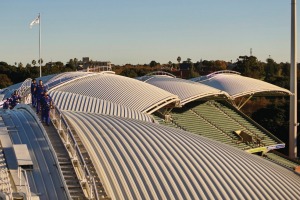 RoofClimb is South Australia's answer to the sparklingly successful Sydney Harbour Bridge climb.