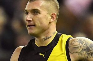 Stellar year: Richmond star Dustin Martin has been outstanding this season.