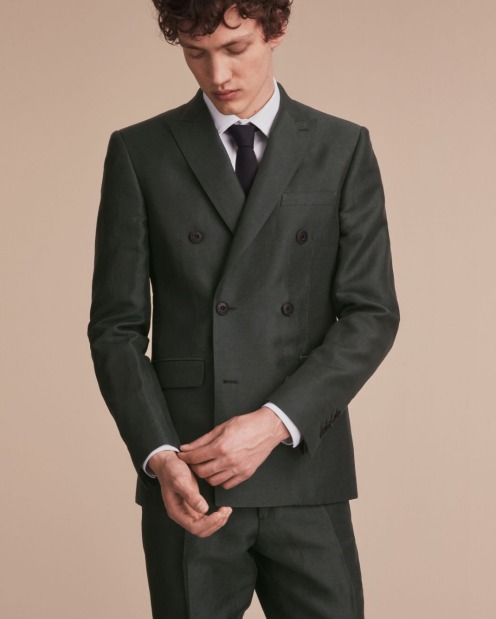 <b>Burberry</b><br>
When occasion calls for something more formal but you still buck tradition, Burberry’s double ...