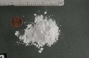 Cocaine powder