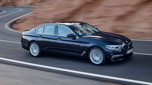 2017 BMW 520i.