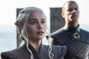 I'm home: Daenerys Targaryen (Emilia Clarke) returns to Dragonstone.