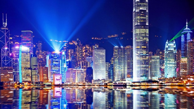 Hong Kong's Symphony of Light.