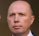 Prime Minister Malcolm Turnbull announced Peter Dutton will become the Minister for Home Affairs at Parliament House in ...