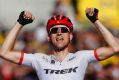 Dutch rider Bauke Mollema claimed the 15th Tour de France stage for Trek-Segafredo.